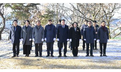 2026년 새해 충혼탑 참배