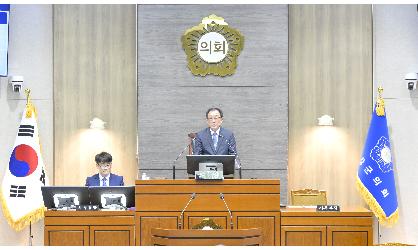 제303회 순창군의회 임시회 개회
