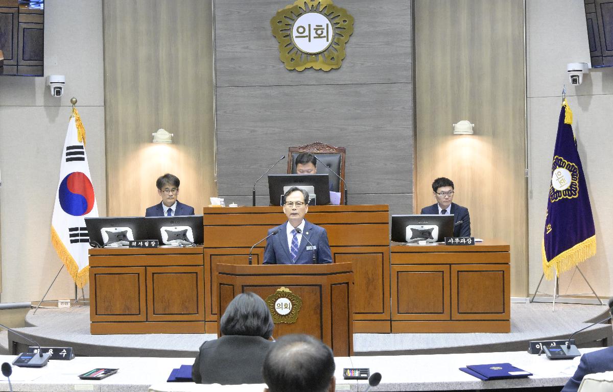 제288회 순창군의회 제2차 정례회 폐회 첨부이미지 : 5분 자유발언(최용수 의원).jpg