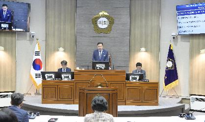 제289회 순창군의회 임시회 개회