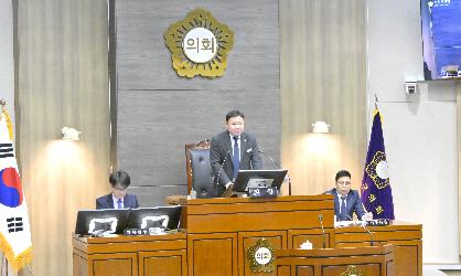 제300회 순창군의회 임시회 개회