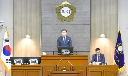 제297회 순창군의회 제2차 정례회 개회