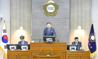 제295회 순창군의회 임시회 개회